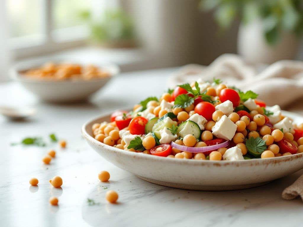 Mediterranean Chickpea Salad