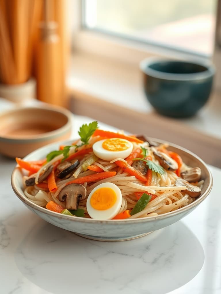 Flavorful Glass Noodle Stir-fry (Pad Woon Sen)