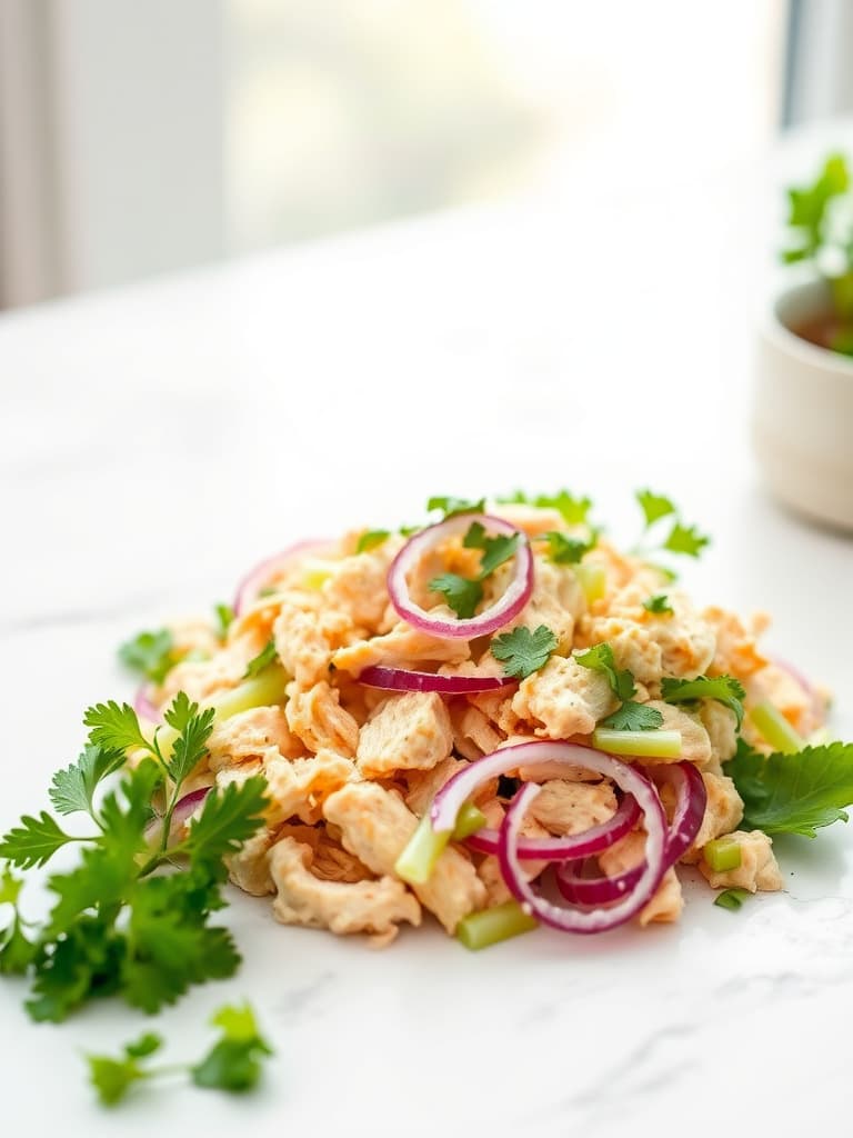 Creamy Tahini Chicken Salad