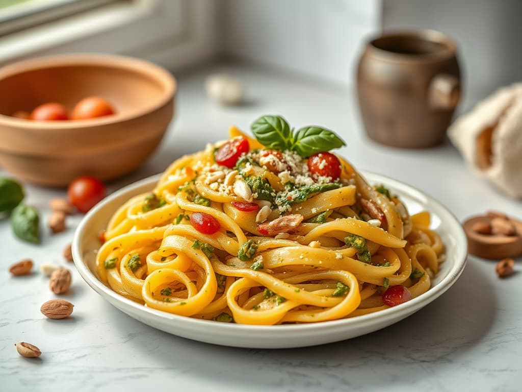 Trofie al Pesto Genovese
