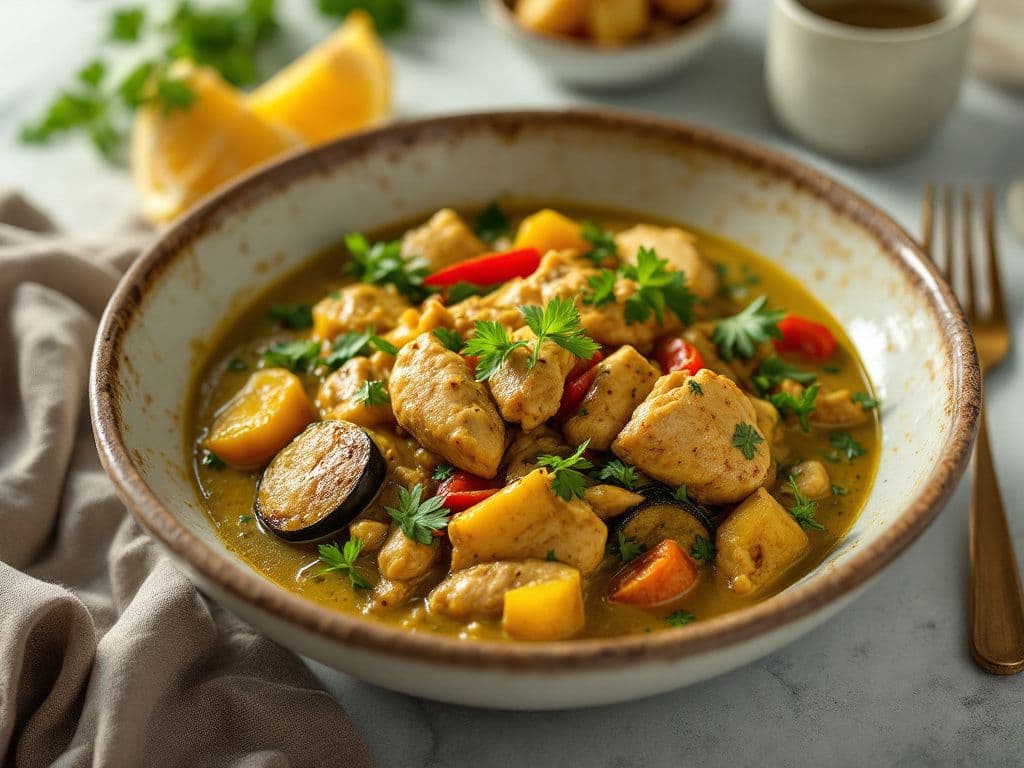 Green Chicken Curry