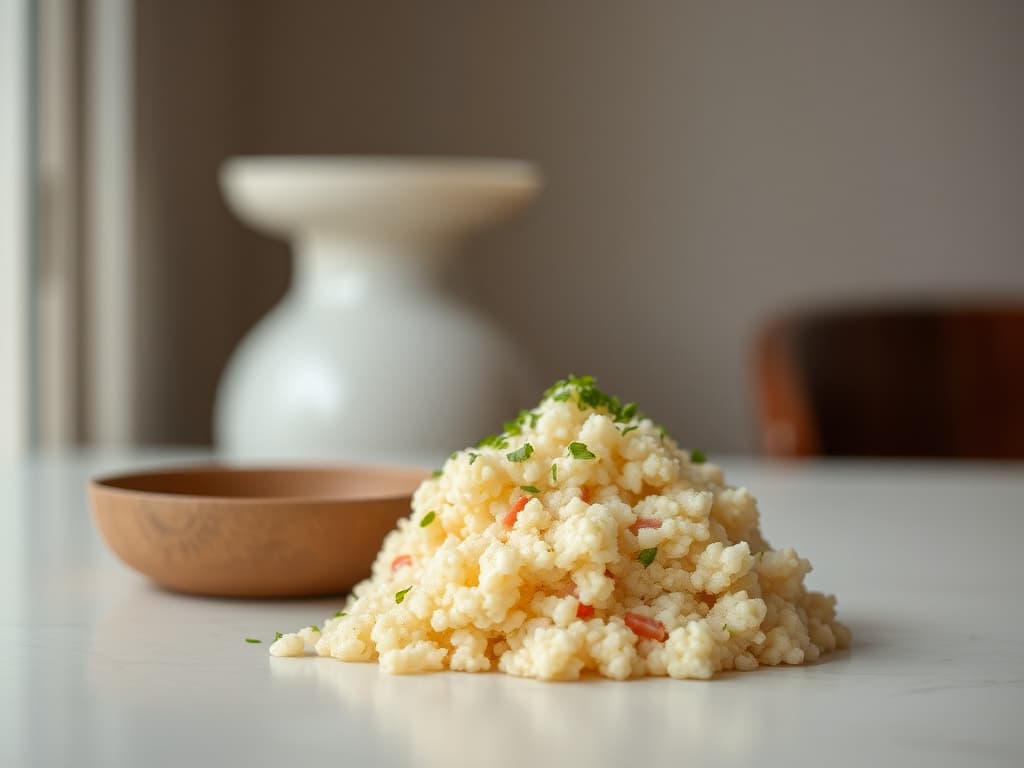Ivory Coast Attieke (Steamed Cassava Couscous)