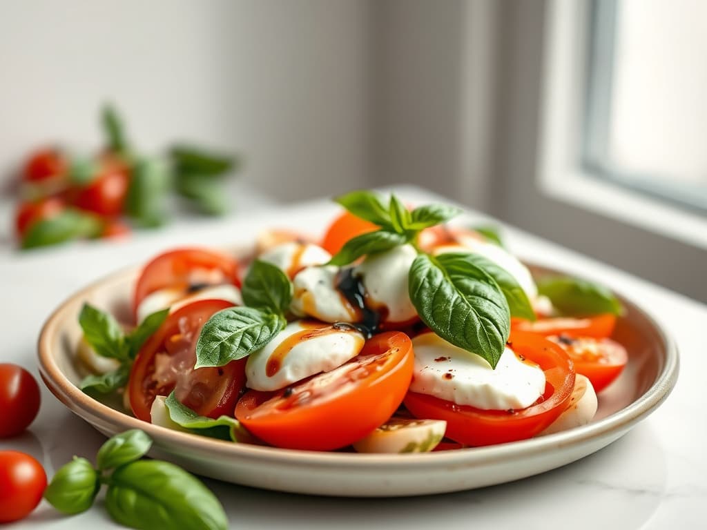 Caprese Salad with Burrata