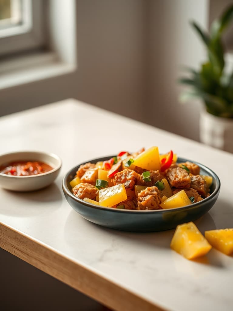 Sweet & Sour Pork with Pineapple