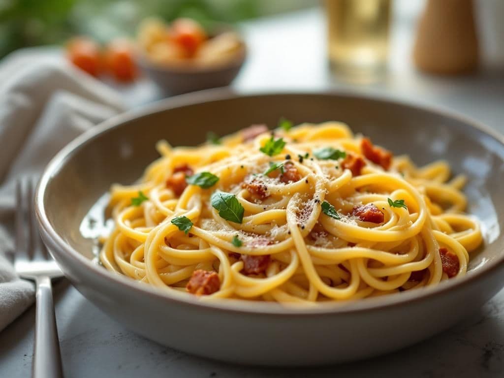 Classic Italian Pasta Carbonara