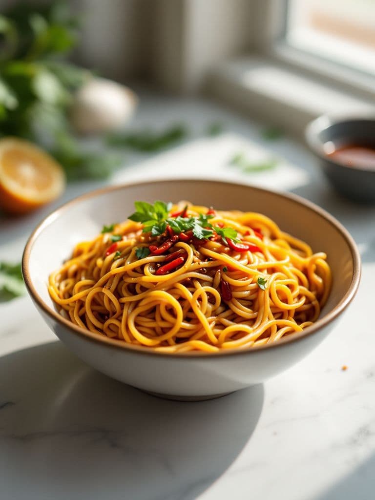Spicy Szechuan Noodles