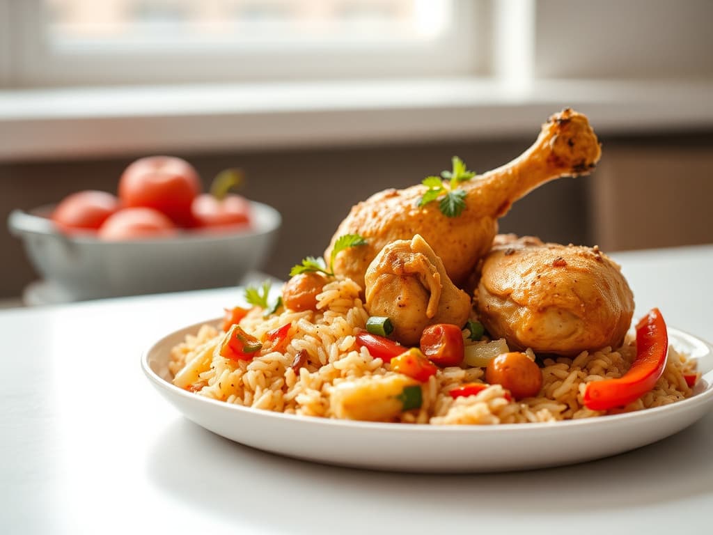 Arroz con Pollo (Cuban Chicken and Rice)