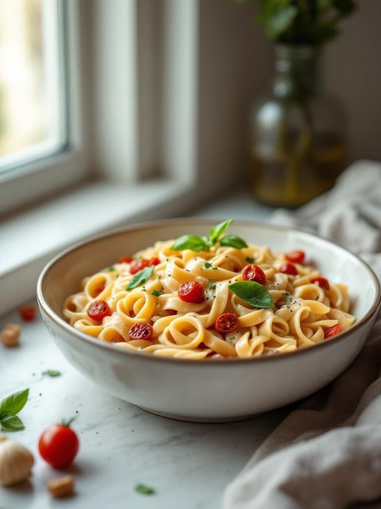 Creamy Tomato Basil Pasta