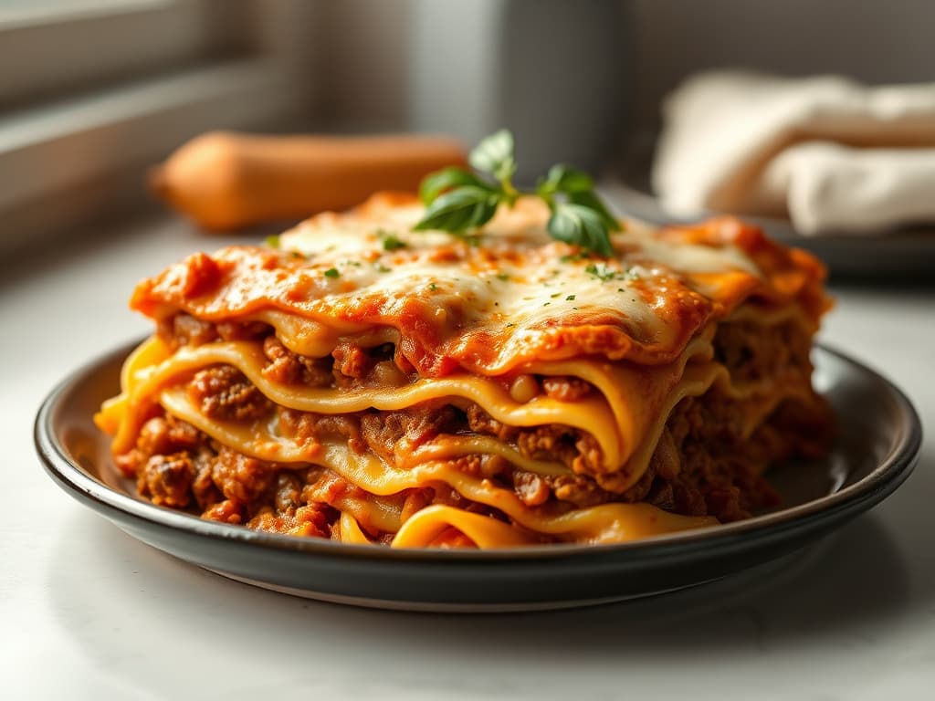 Traditional Lasagna Bolognese
