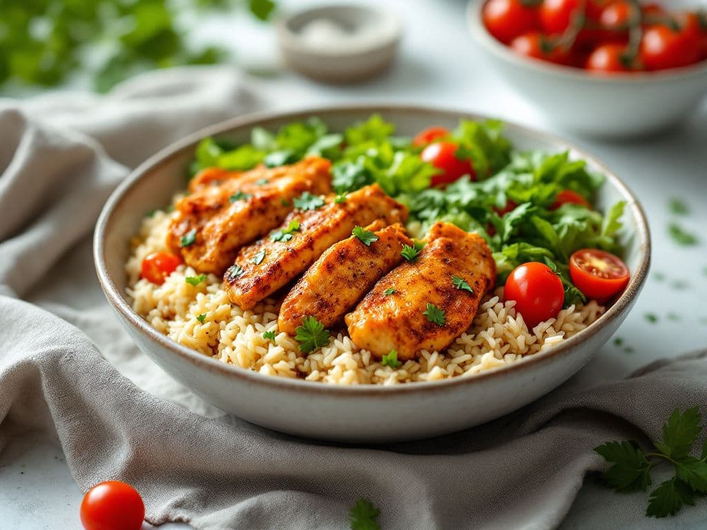 Chicken Shawarma Bowl