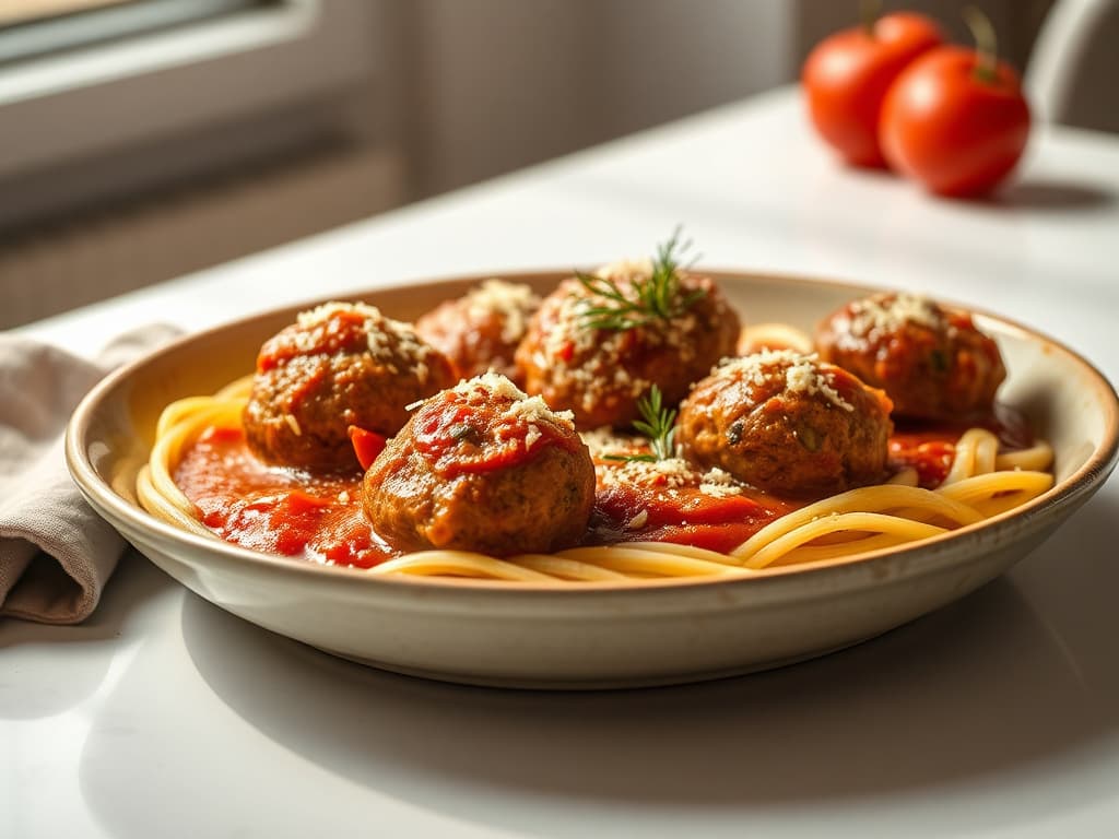 Pork and Beef Meatballs in Rich Tomato Sauce (Polpette al Sugo)