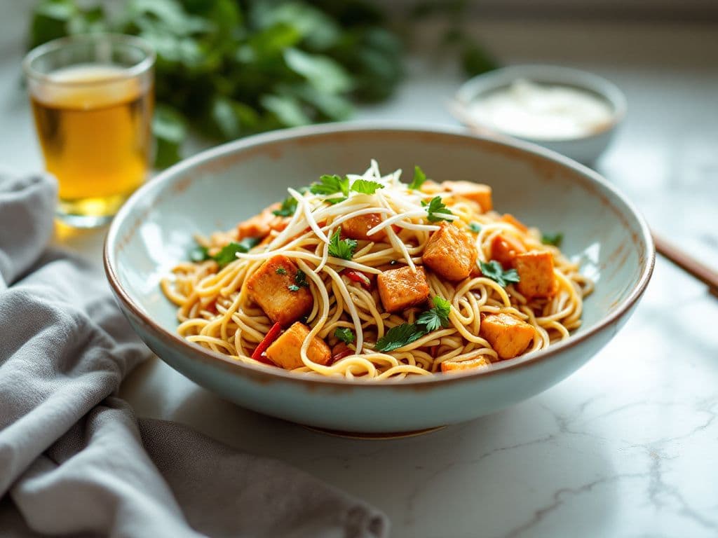 Pad Thai with Tofu