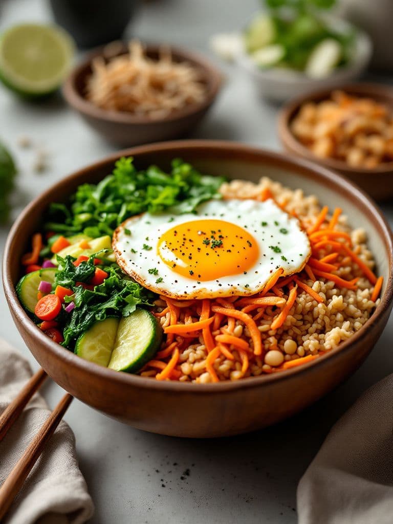Korean Bibimbap Bowls