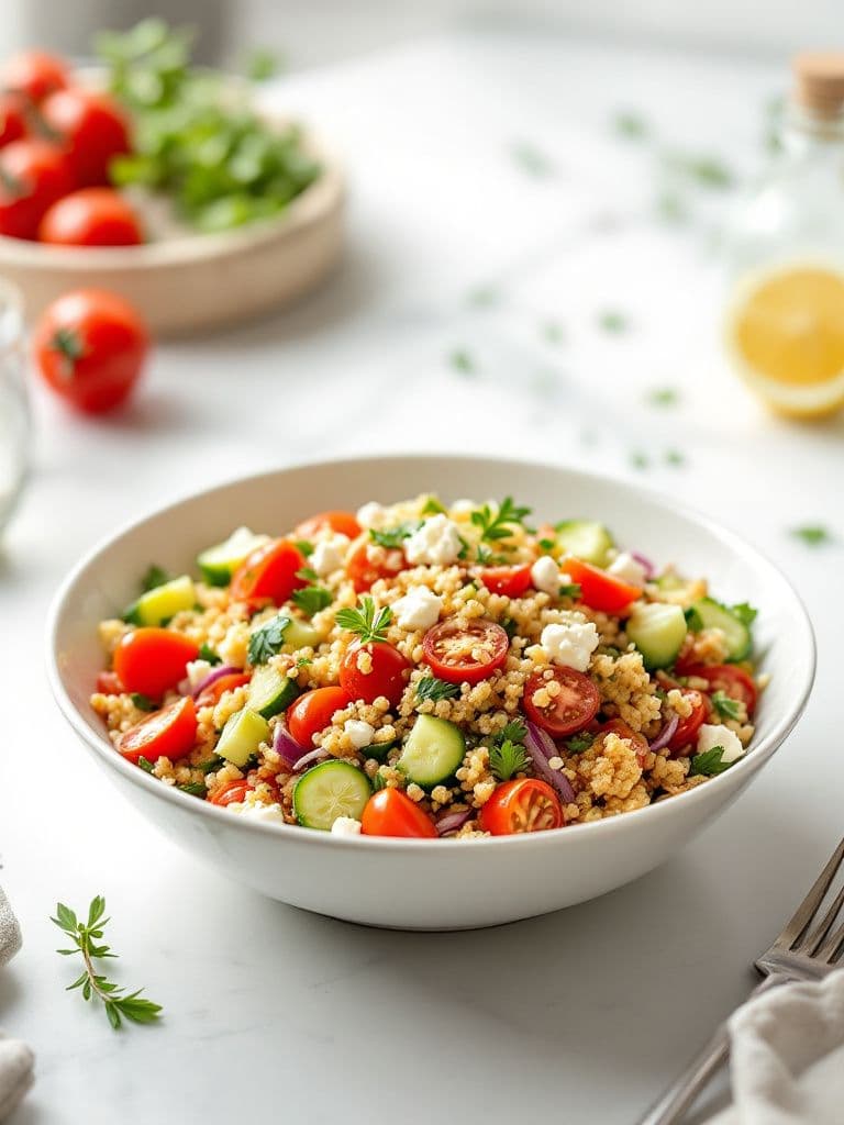 Mediterranean Quinoa Salad