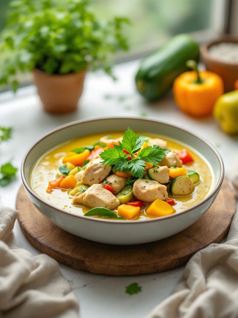 Thai Green Curry with Chicken