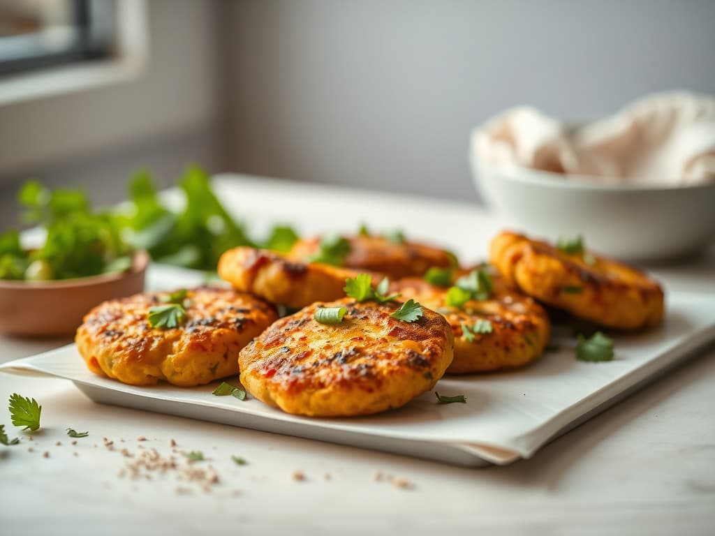 Spicy Aloo Tikki (Potato Patties)