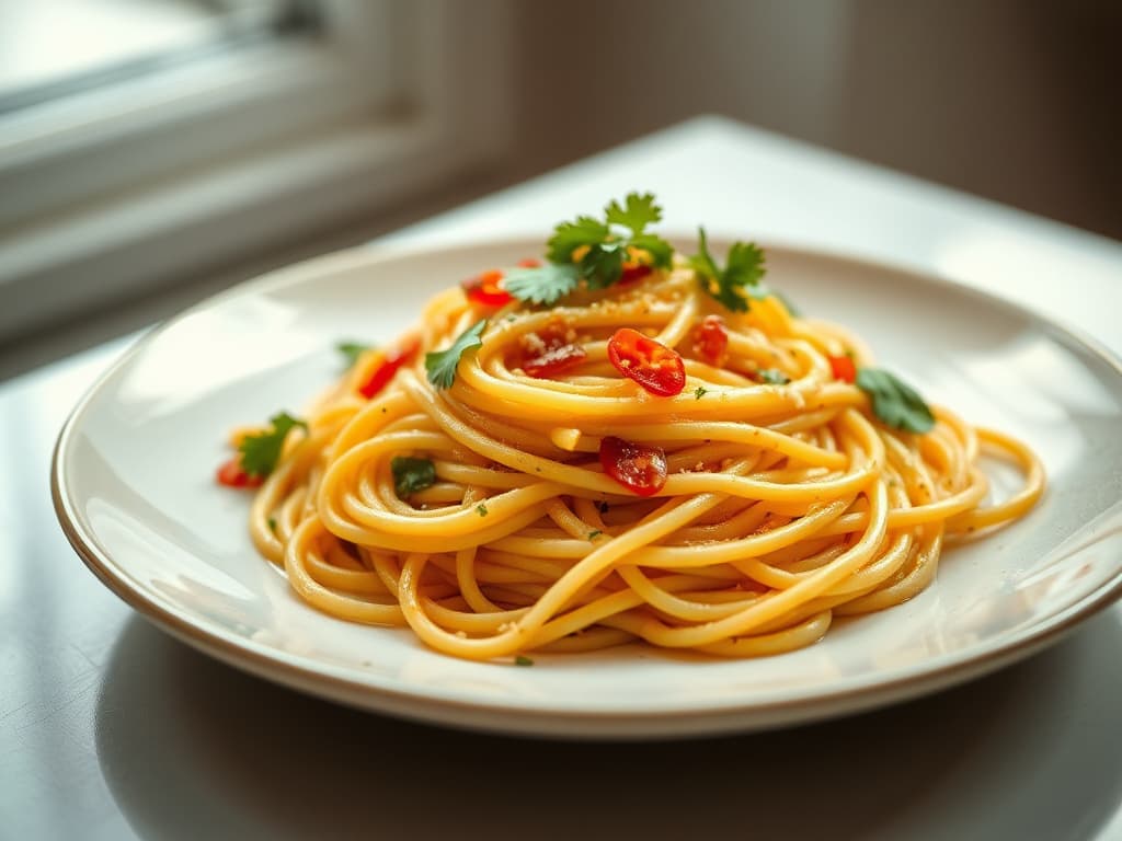 Spaghetti Aglio e Olio Peperoncino