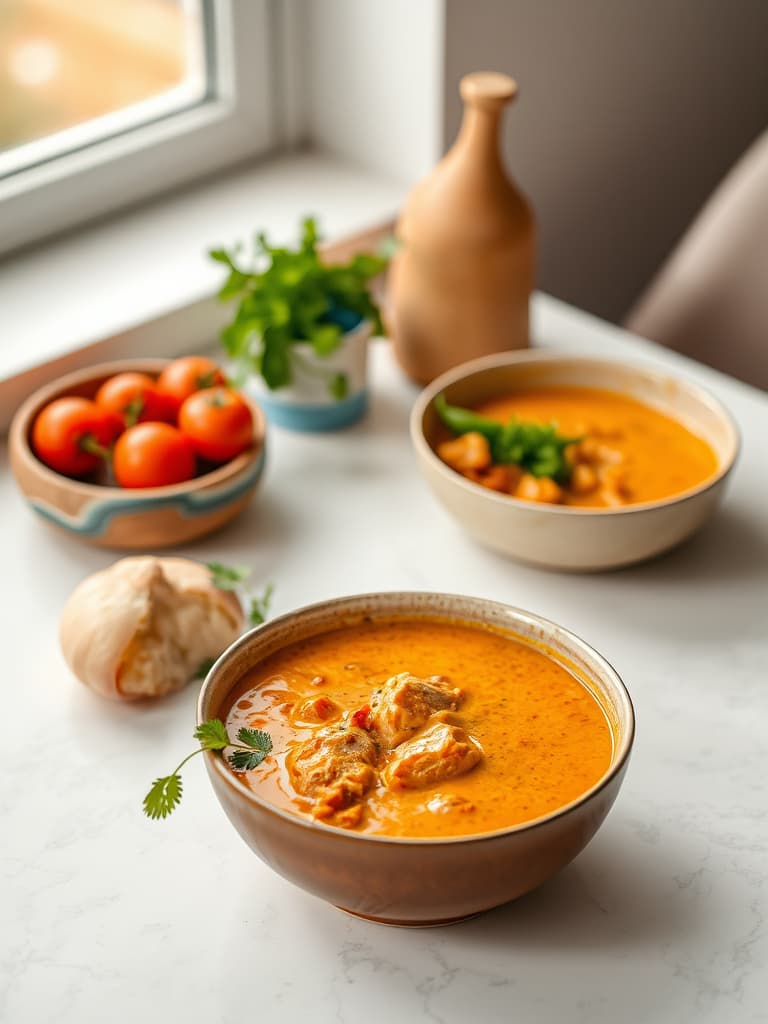 West African Peanut Soup (Nkatie Nkwan)