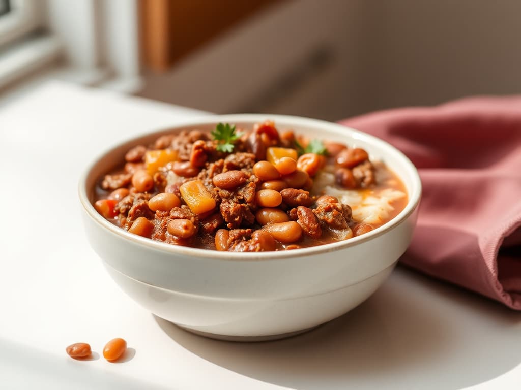 Classic American Chili with Beans