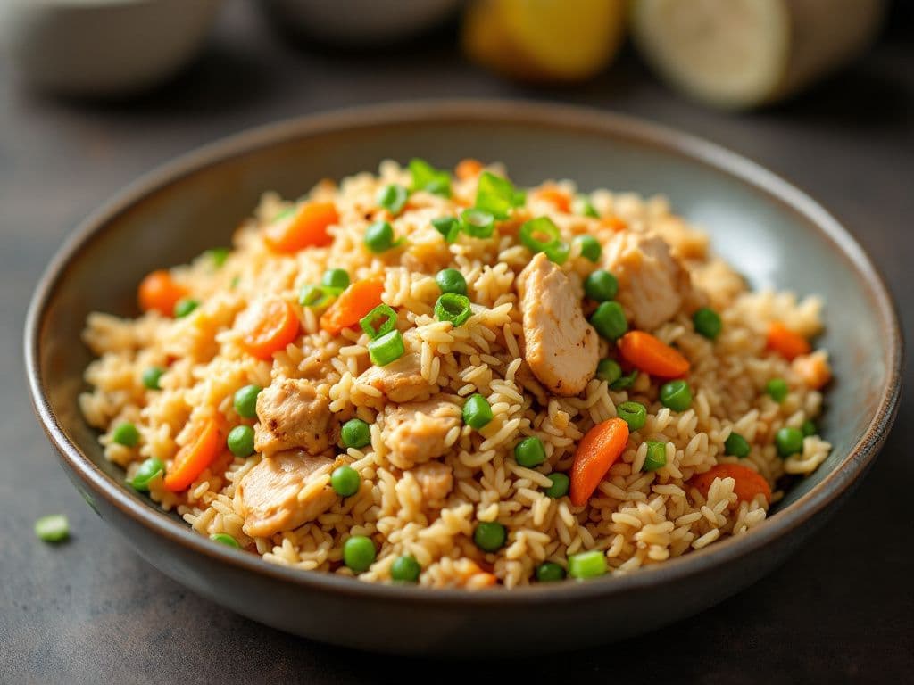 Quick Chicken Fried Rice
