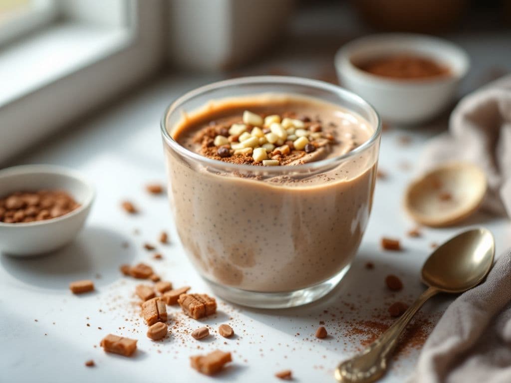 Mocha Coconut Chia Pudding