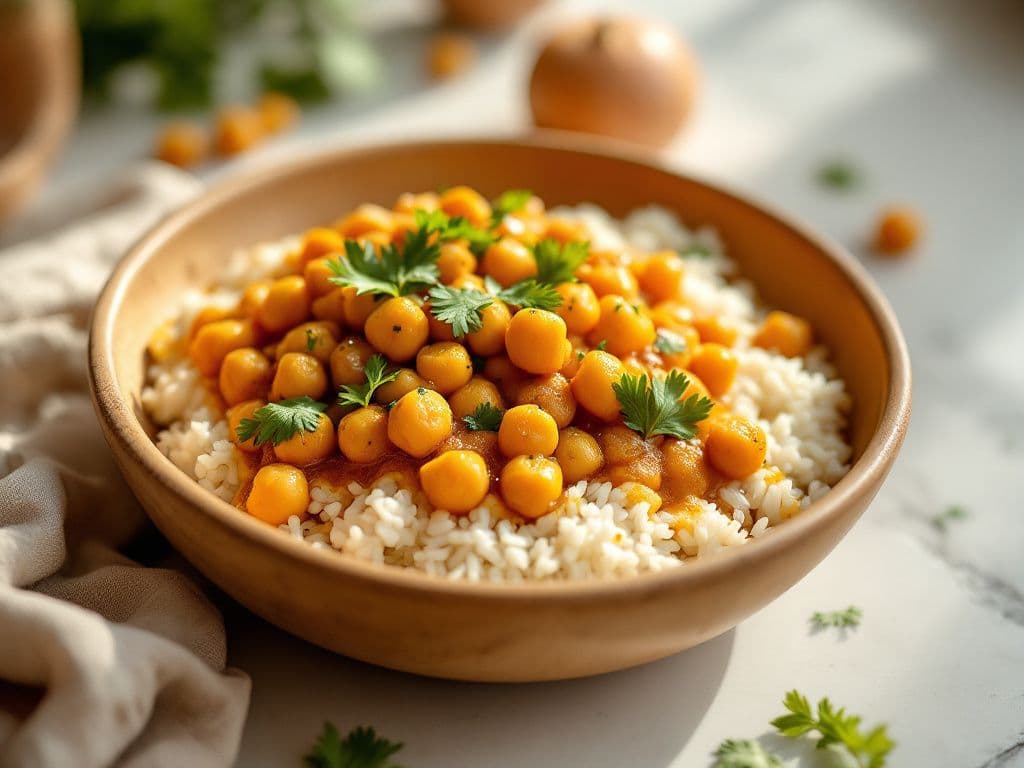 Spicy Chickpea Curry