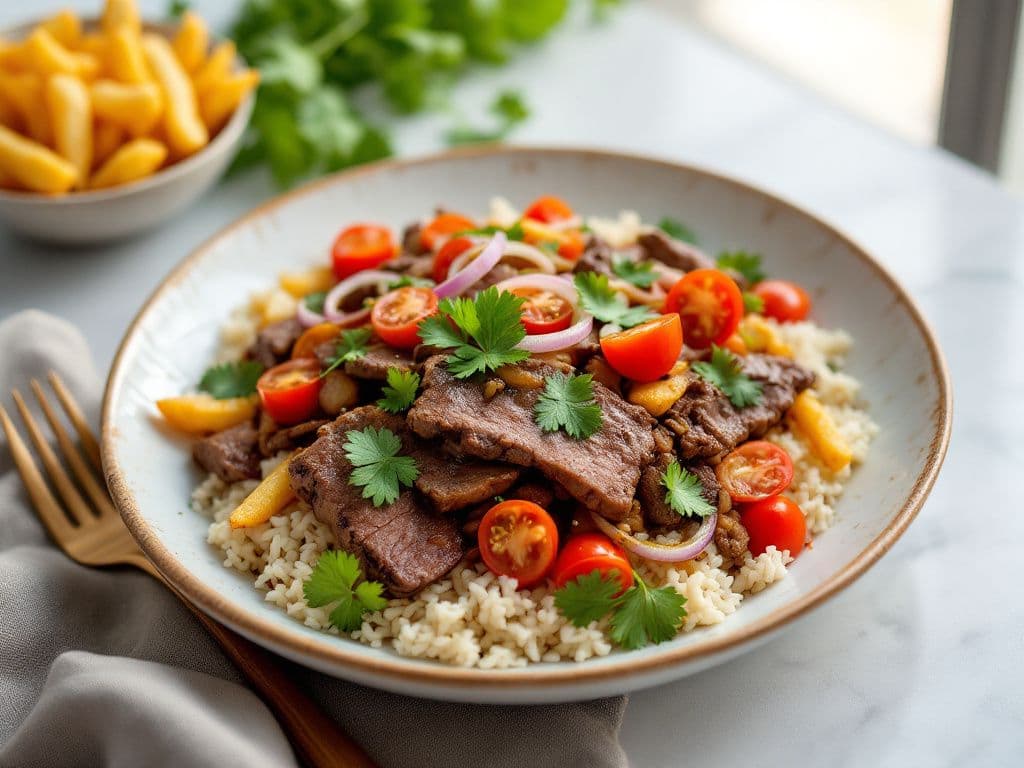 Peruvian Lomo Saltado