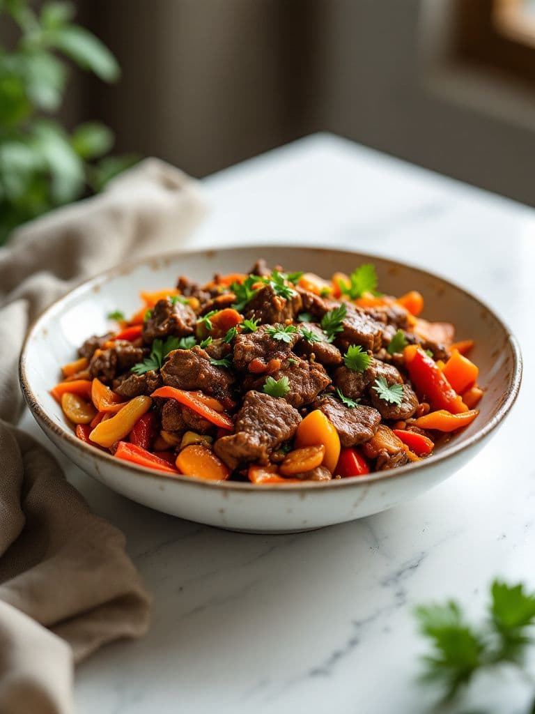 Spicy Korean Beef Stir-Fry