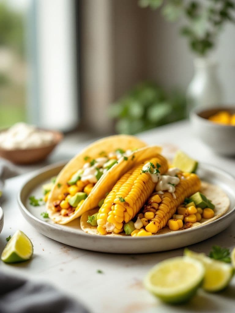 Mexican Street Corn Tacos