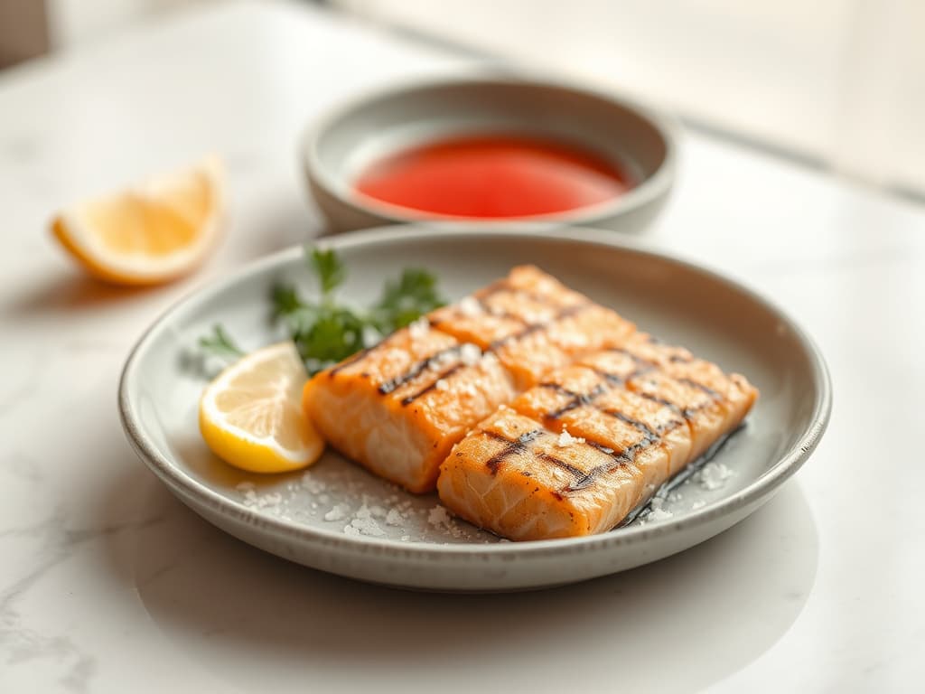 Simple Salmon Shioyaki (Salt-Grilled Salmon)