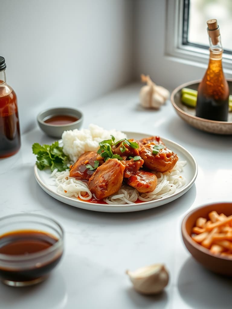 Vietnamese Caramel Chicken with Fish Sauce