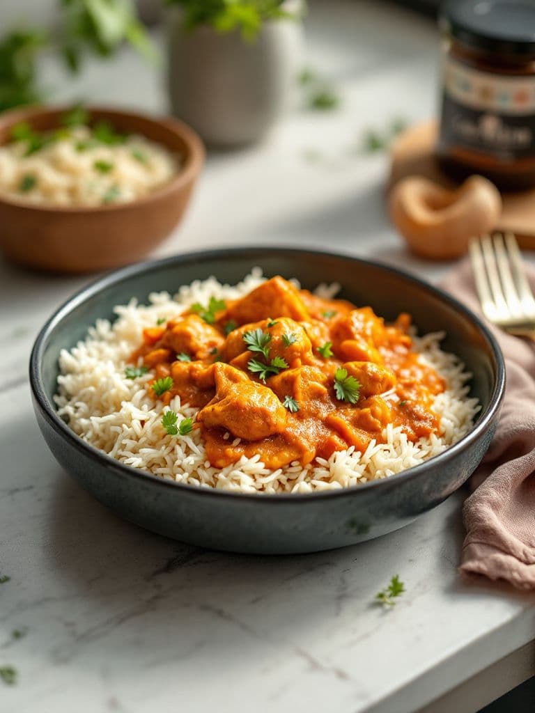 Butter Chicken with Basmati Rice