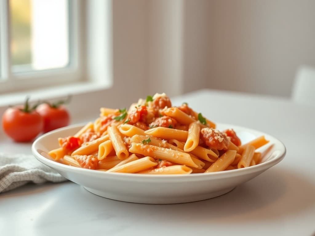 Creamy Penne alla Vodka