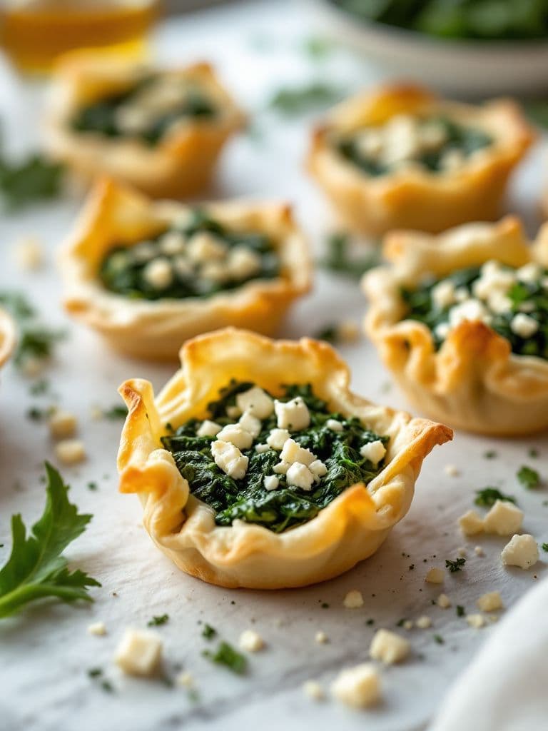 Greek Spanakopita Bites